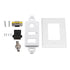 Audio Video Wall Socket 3.5mm F Connector Multimedia Port Wear Resistant Composite Video Panel