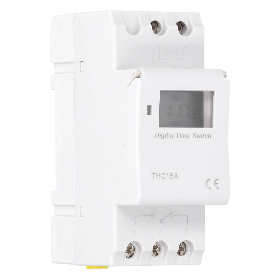 Digital Time Switch Real Time Display High Accuracy Anti Interference Programmable Timer Switch