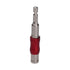 Hex Bit Tip Holder Chrome Vanadium Steel Self Locking Multi Angle Extension Rod for Electric Drill Screwdriver(Red Silver )