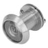 Safety Door Viewer Anti Theft Household Copper Door Viewer Peephole with Back Cover for Home Office Hotel