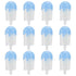 12Pcs Ice Cream Shape Candy Box Plastic Candy Case Container Wedding Party SuppliesBlue