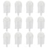 12Pcs Ice Cream Shape Candy Box Plastic Candy Case Container Wedding Party SuppliesWhite