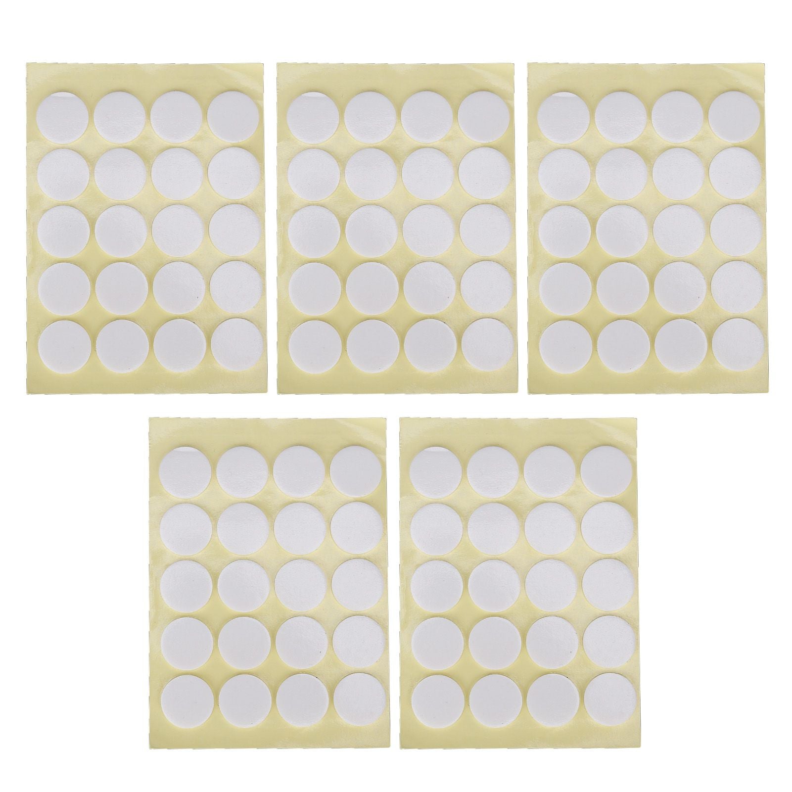200Pcs Candle Wick Stickers Heat Resistant Double Sided Tape Sticker for Candle MakingYellow Bottom