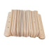 50Pcs Candle Wick Holder Birch Easy Use Reusable Wooden Wax Core Holder for Making Candles150x20mm 3 Hole