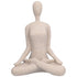 Yoga Pose Statue Nordic Sandstone Resin Yoga Pose Figurines Collectible Decoration Gifts for Home Office DecorBL560