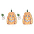 Halloween LED Pumpkin Lantern Wooden Decor Lights for Halloween Thanksgiving Decoration