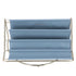 Desk Shelf Organizer Multi Layer Exquisite Premium Metal Leather Durable Stable Wide Application Desktop OrganizerBlue