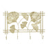 Wall Coat Rack Gingko Leef Design Premium Metal Sturdy Durable Elegant Style Fashionable Wall Mounted Coat Rack