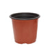 Thickened Plastic Plant Nursery Pot 2 Color Seedling Pot Flower Plant Container for Garden BalconyCaliber 190mm / 7.5in