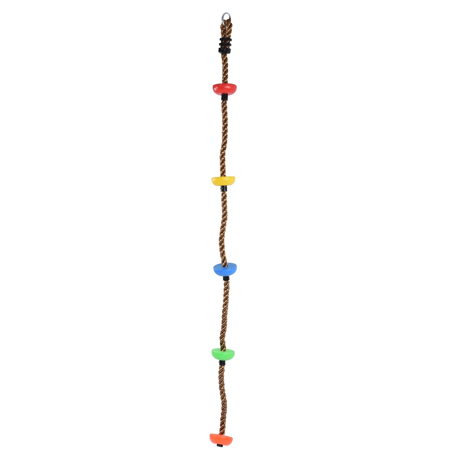 194cm Disc Swing Rope Plastic Multicolor Platforms for Children Balconies Courtyards Outdoor