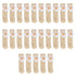 25Pcs Furniture Leg Cover Foot Cover Mat Floor Protector Double Layer Knitted Set Kit