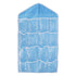 Wall Closet Hanging Organizers Over The Door Storage Bag Polyester Hanging Shelves Pocket for Bedroom Living RoomBlue