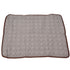 Pet Cooling Mat Breathable Soft Summer Dog Cat Sleeping Pad for Kennel Sofa Bed FloorBrown XXL