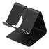 Cell Phone Holder Aluminum Alloy Lightweight and Portable Desk Phone Stand for Mobile Phones and TabletsBlack