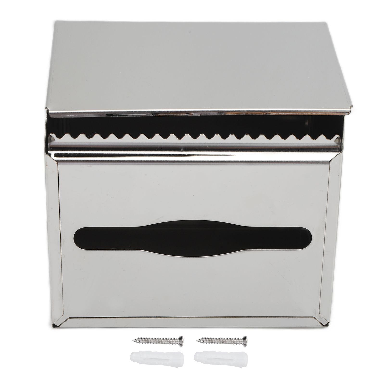 Tissue Holder Durable 304 Stainless Steel Tissue Box for Kitchen Bathroom Bedroom4351 Mirror Surface Tissue Box