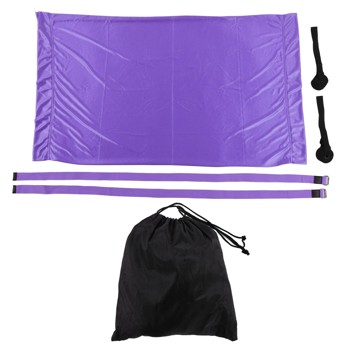 Yoga Hammock Handstand Split Leg Stretchable Training Portable Elastic Aerial Hammock for HomePurple
