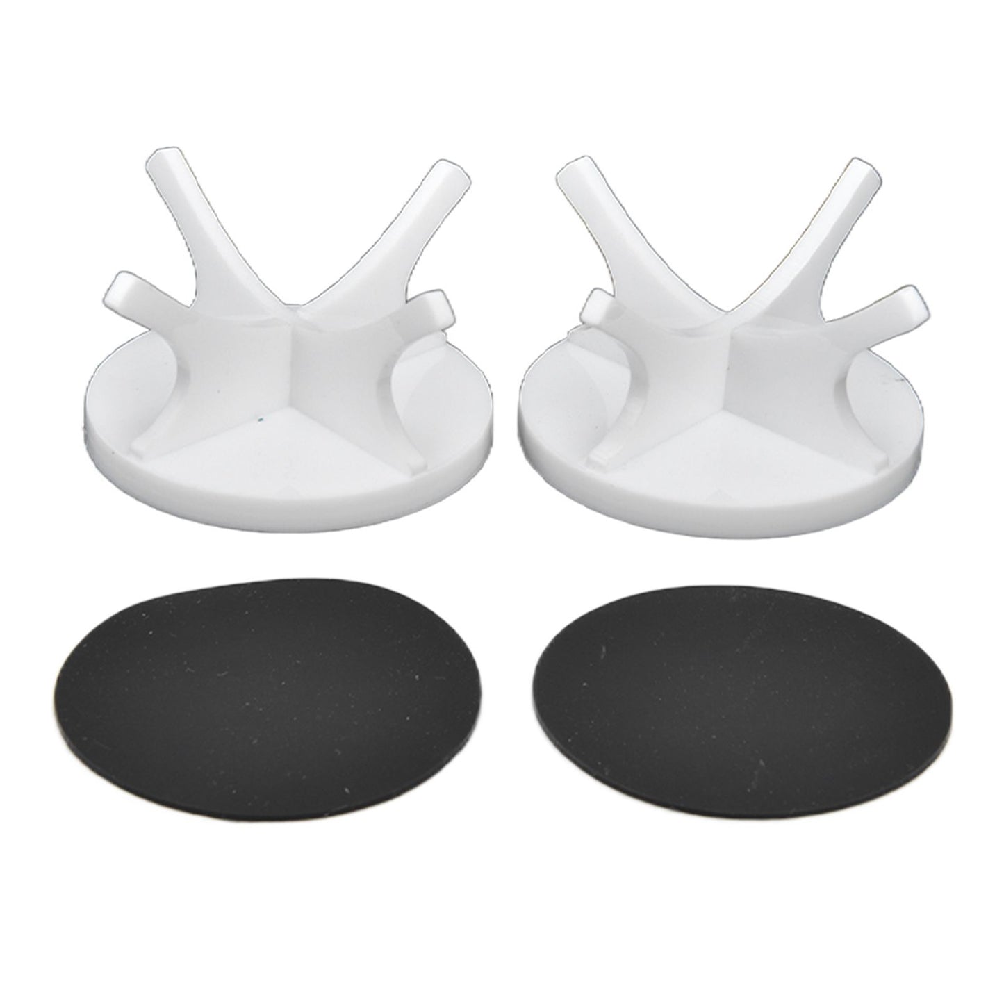2Pcs Golf Ball Rack High Stability Strong Firmness Simple Baseball Display StandWhite 2 Pieces
