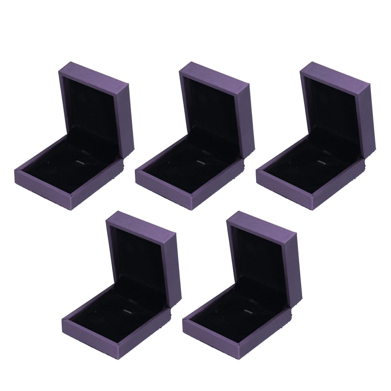 5Pcs Jewelry Packaging Box Exquisite Ear Ring Organizer Case for Home Jewellery Shop