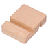 Phone Stand Wooden Compact Durable Universal Simple Stylish Modern Phone Holder for Home OfficeSquare Double Slot