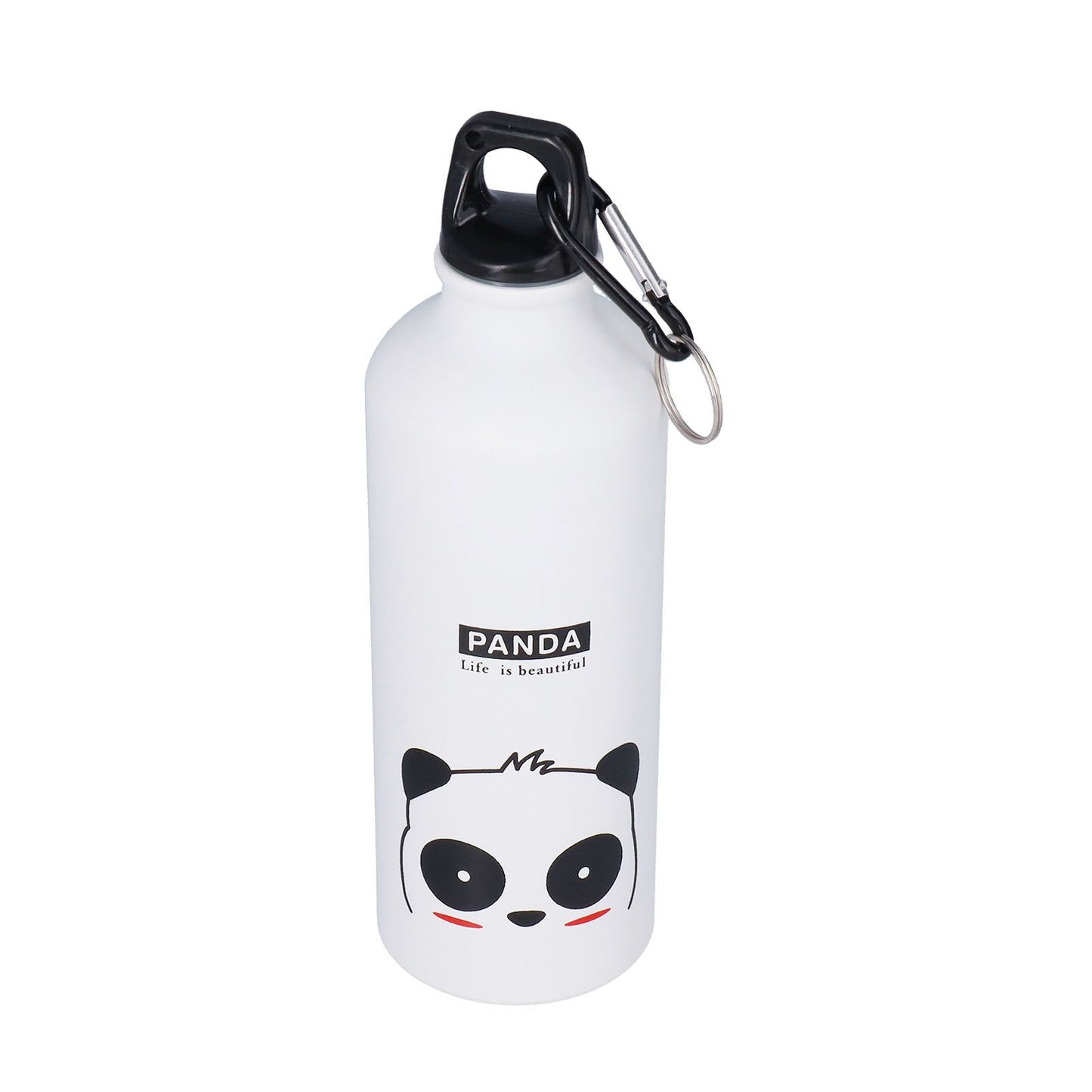 Kids Water Bottle Cute Cartoon 500ml Aluminum Insulated Water Bottle Sport Water JugWhite Panda