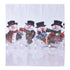 Digital Printing Blackout Curtain Snowman Pattern Blind Shade Window Drapes for Bedroom Living Room170x200cm Christmas Style 2