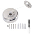 Clothesline 304 Stainless Steel Nylon Cord Space Saving Retractable 9ft/2.8m Indoor Clothesline