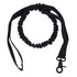 Dog Leash Durable Wear Resistant Easy Control Elasticity Provides Ductility Military Pet Leash Pet SupplyBlack