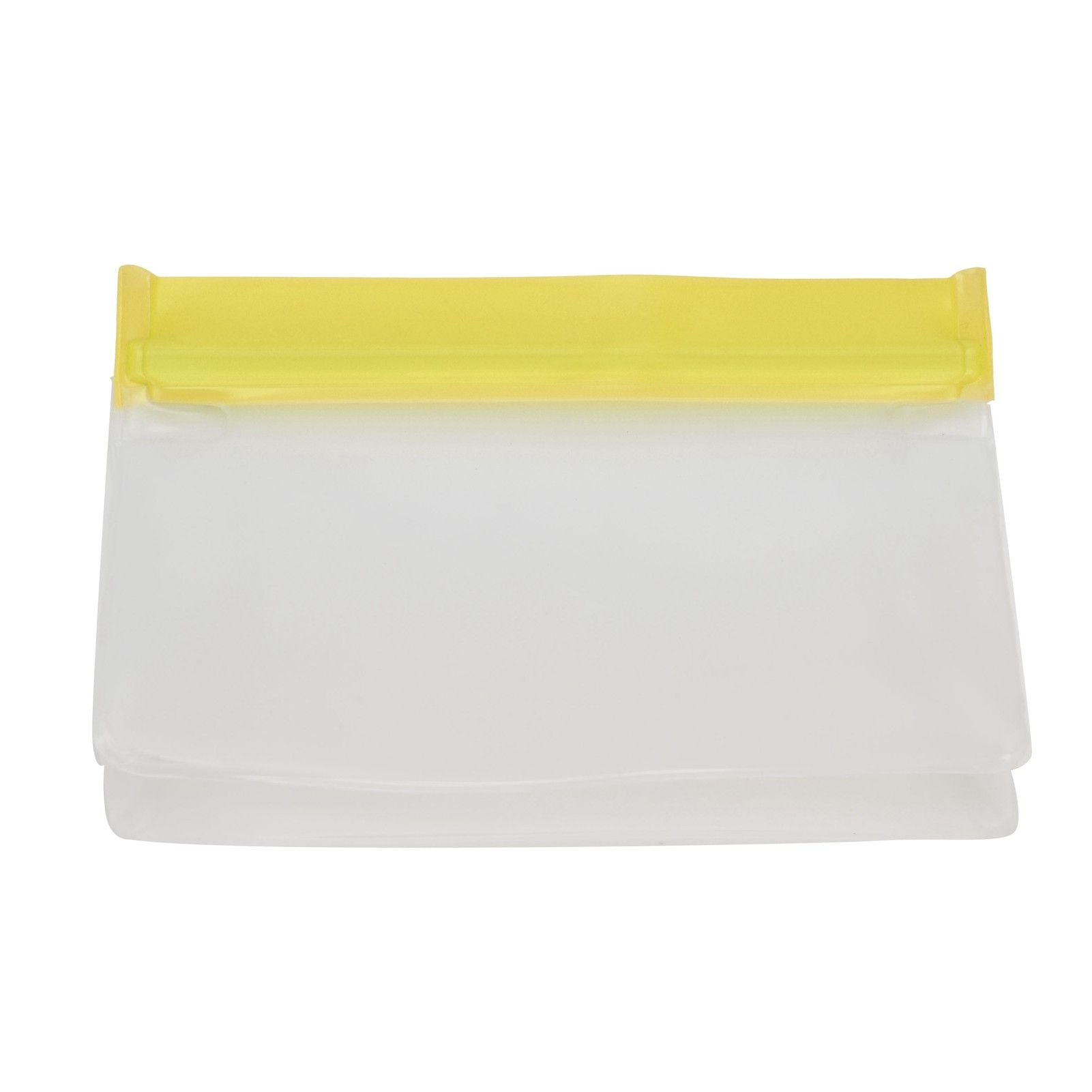 Silicone Bags Environmentally Friendly Leakproof Reusable Food Vegetables Storage Bags for HomeYellow Medium
