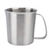 Measuring Cup 304 Stainless Steel CorrosionResistant Coffee Milk Frothing Cup with Scale for Home Coffee Shop(700ML )