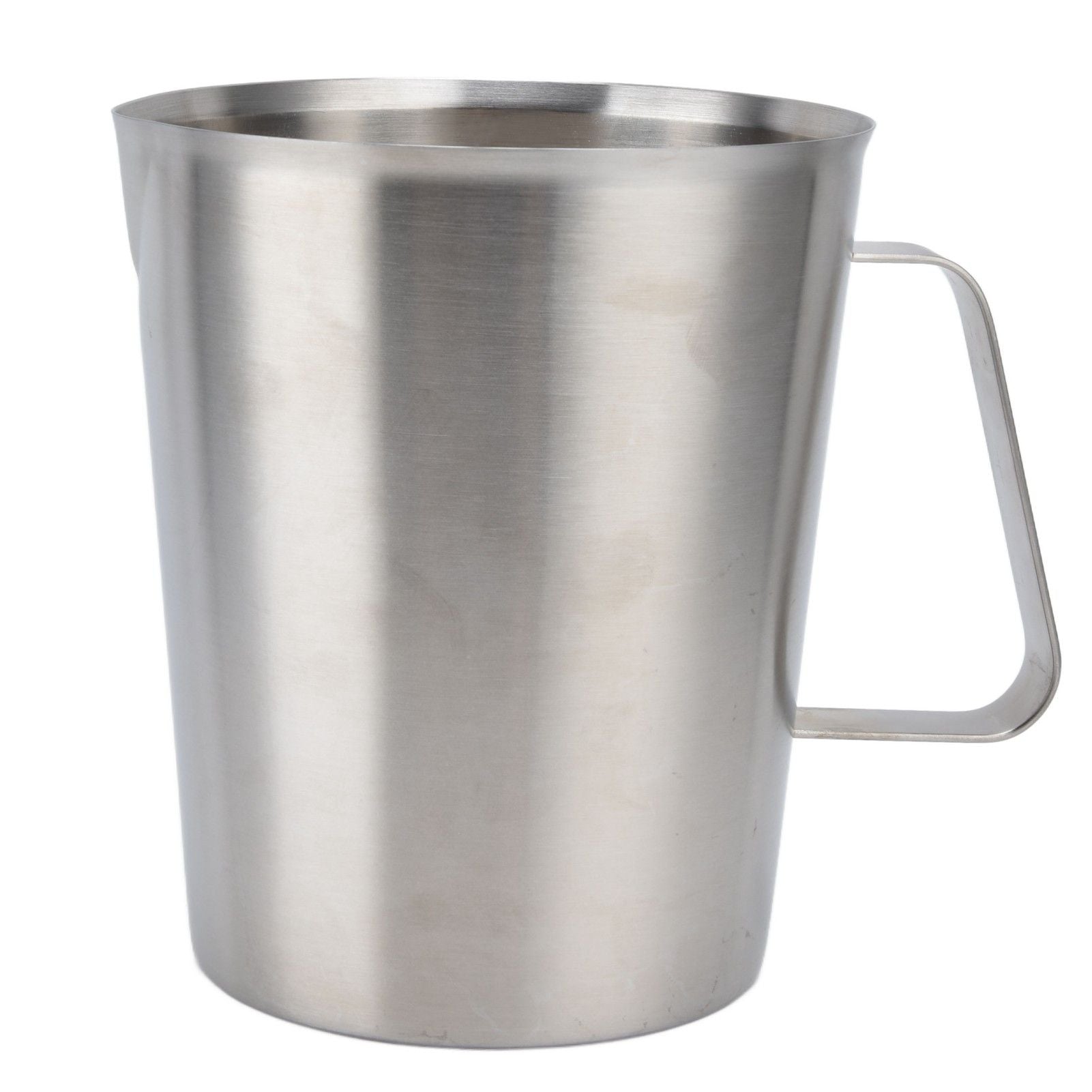 Measuring Cup 304 Stainless Steel CorrosionResistant Coffee Milk Frothing Cup with Scale for Home Coffee Shop(1500ML )