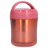 Insulated Food Jar 500ml 304 Stainless Steel Silicone Waterproof Keep Warm Lunch Box for SoupRed