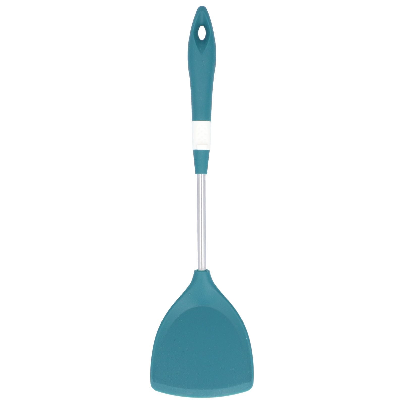 Silicone Cooking Utensils Silicone Stainless Steel Heat Insulation Anti Scalding Comfortable Grip Cooking UtensilsSpatula