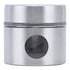 Coffee Bean Container Iron Glass Mini Sealed Jar Kitchen Storage Tank for Beans TeaSilver