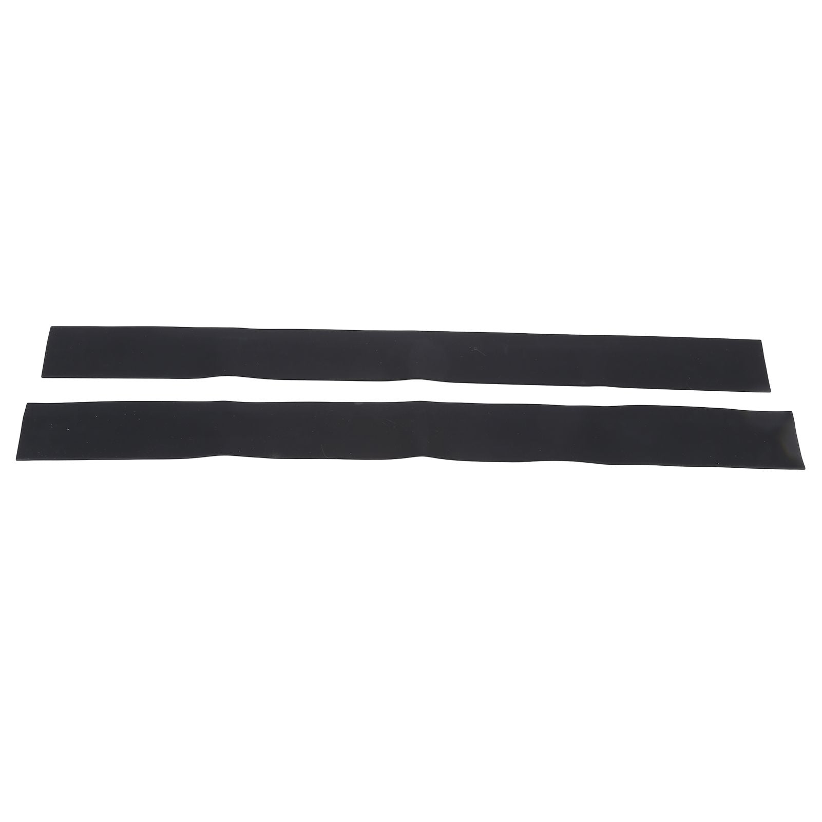 2Pcs 25in Black Stove Counter Cover Silicone Oil‑Proof Stain‑Proof Stove Gap Filler for Restaurant Kitchen