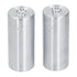 2pcs Spice Jar Stainless Steel Seasoning Bottle Salt and Pepper Shaker Kitchen ToolStainless Steel Color
