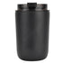 280ml Coffee Cup Household Portable Large Capacity Silicone Stainless Steel Vacuum Flask for Birthday GiftBlack