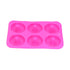 Donut Baking Pans 6 Grid Silicone Non Stick Donut Moulders for DIY Baking Lovers