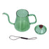 Long Spout Kettle Large Capacity Heat Resistant Easy to Clean Long Mouth Coffee PotGreen