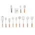 12Pcs Silicone Cooking Utensil Set White Nordic Minimalist Style NonStick Kitchenware Kit for Kitchen Gadgets