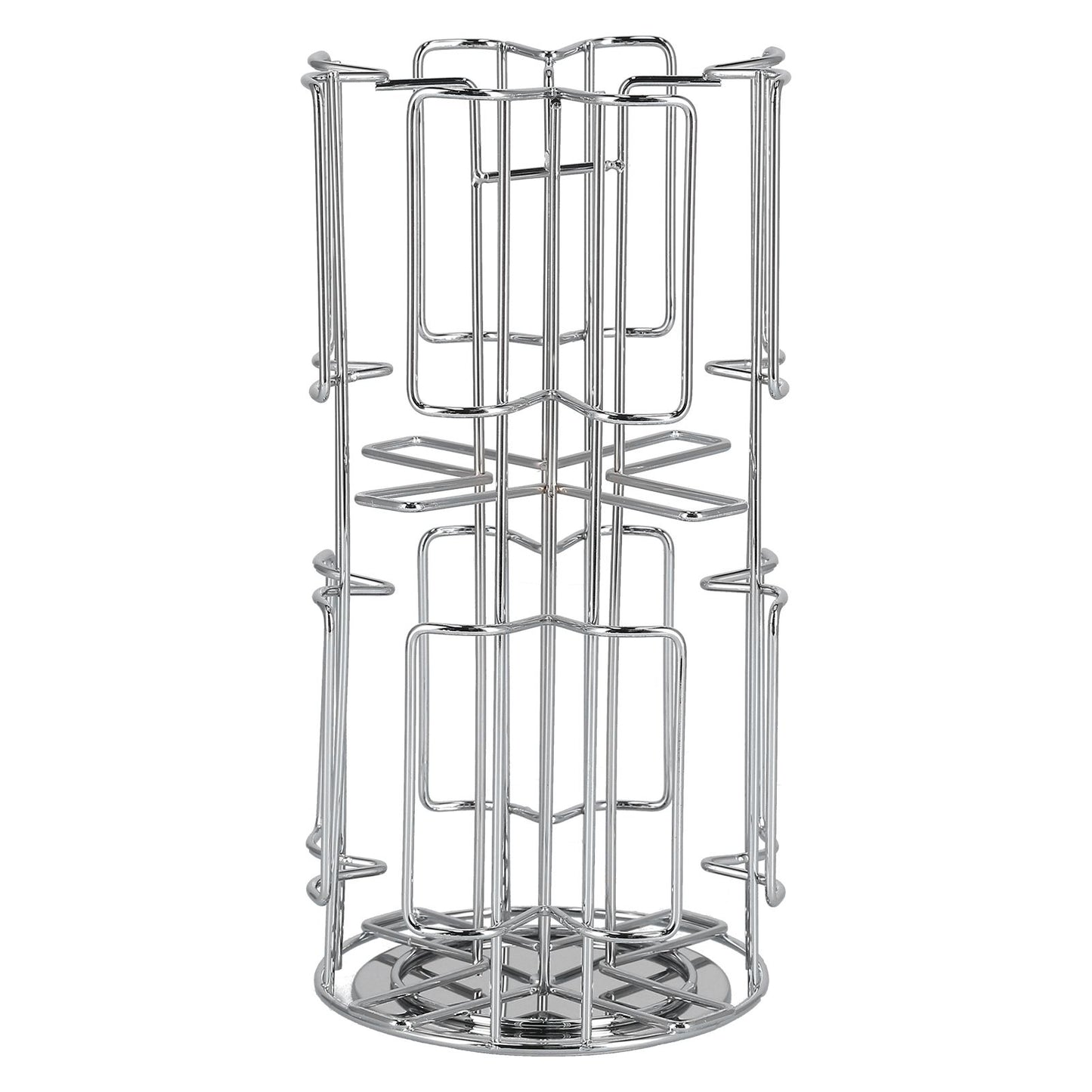 Household Coffee Capsule Holder Rotatable Storage Rack Shelf for 64Pcs Capsule Kitchen