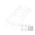 Refrigerator Storage Rack Iron Durable Side Wall Mounted Mini Fridge Organizer for Home Kitchen Restaurant