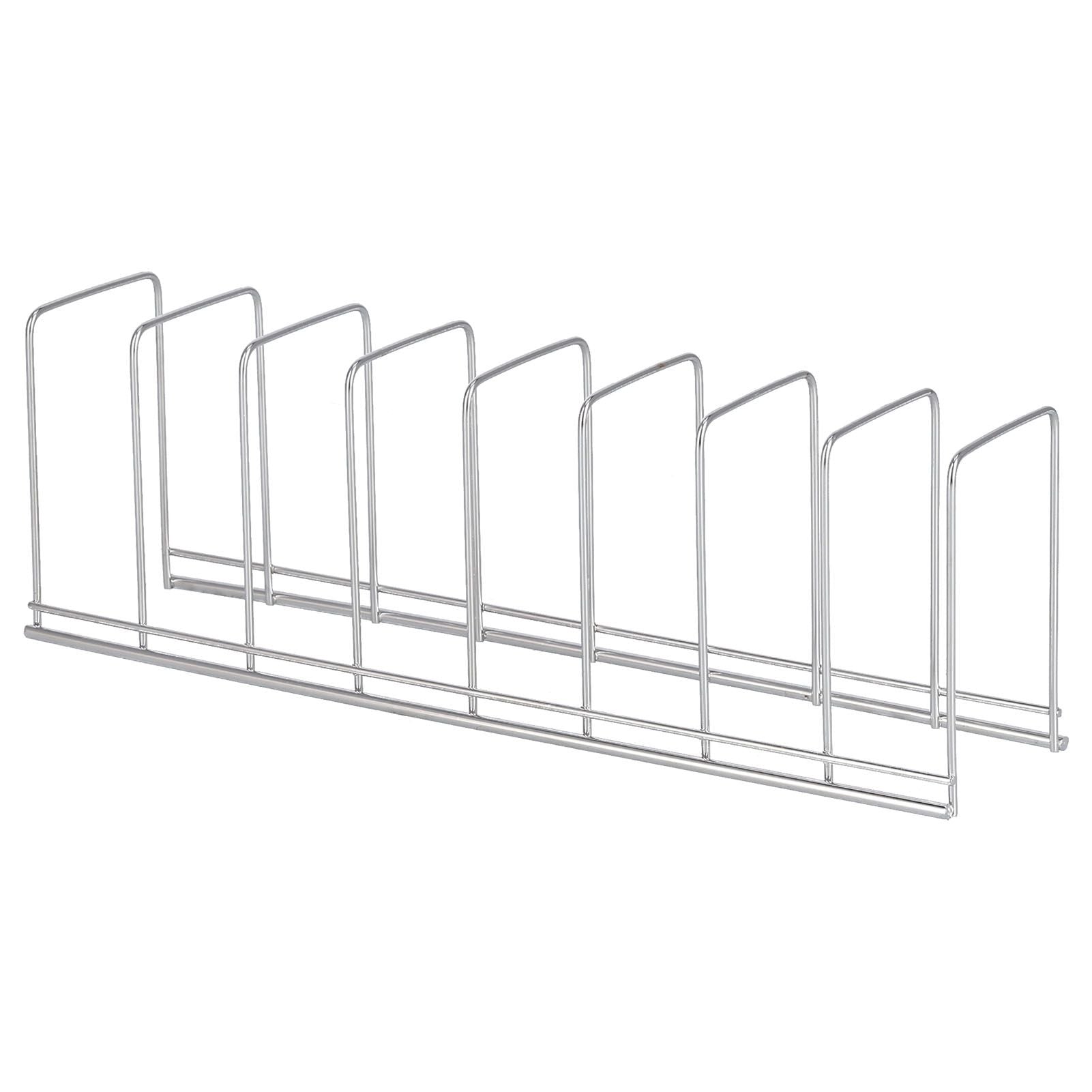 Kitchen Organizer Rack Multiple Use Dish Drying Rack for Plates Baking Pan Pot Pans