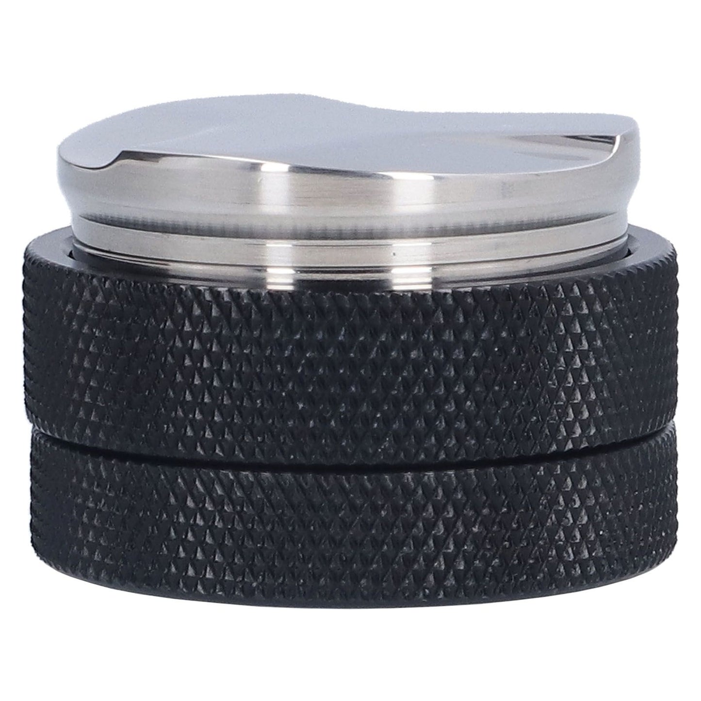 Black Coffee Tamper Stainless Steel Dual Head Coffee Distributor for Home Coffee Shop58MM