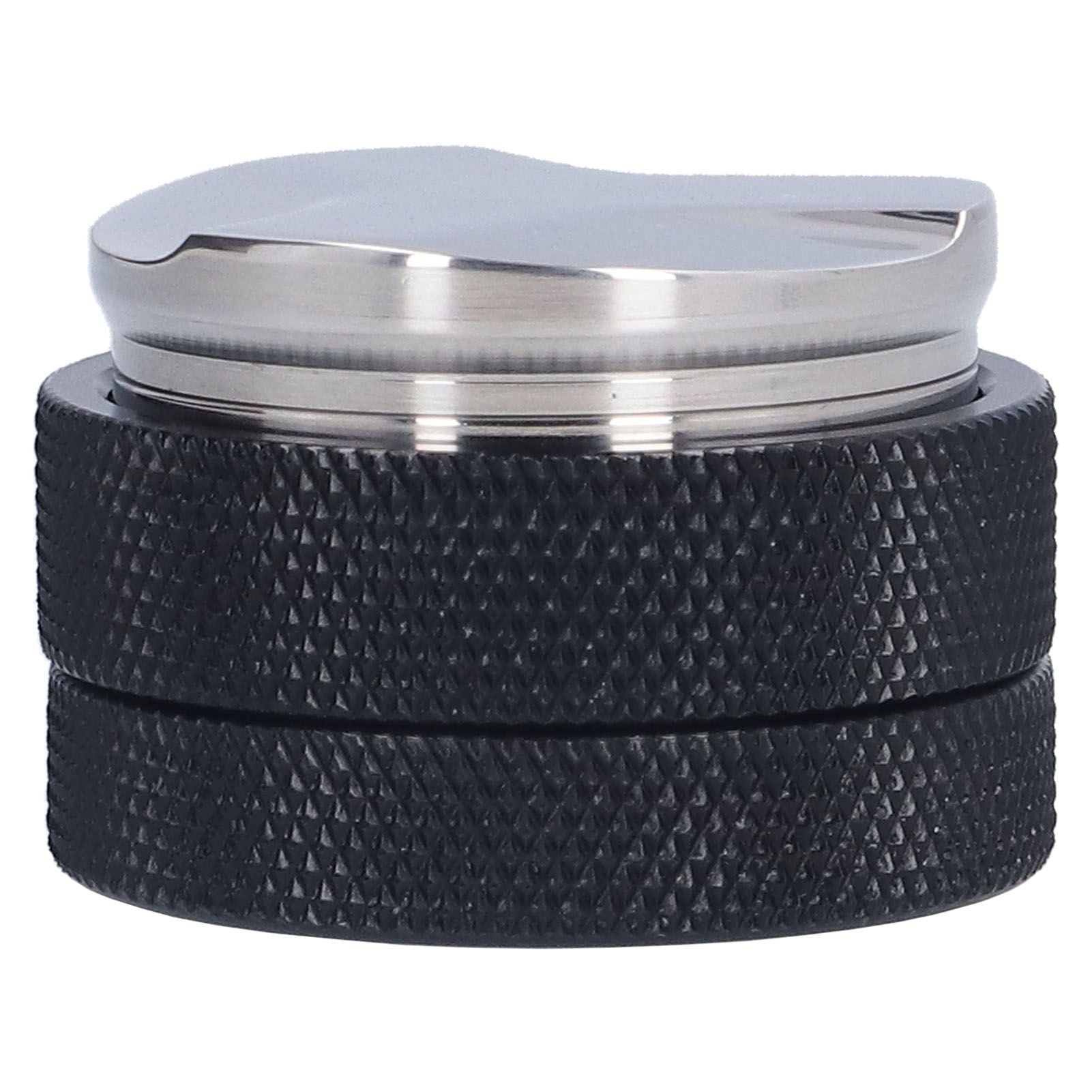 Black Coffee Tamper Stainless Steel Dual Head Coffee Distributor for Home Coffee Shop58MM