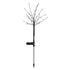 2PCS Solar Lawn Light LED Star Lawn Light Waterproof 2-Mode Courtyard Lamp for Garden Decorative