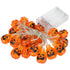 Halloween Pumpkin Lanterns String Battery Operated LED Pumpkin String Lights for Indoor Outdoor Halloween Decorations
