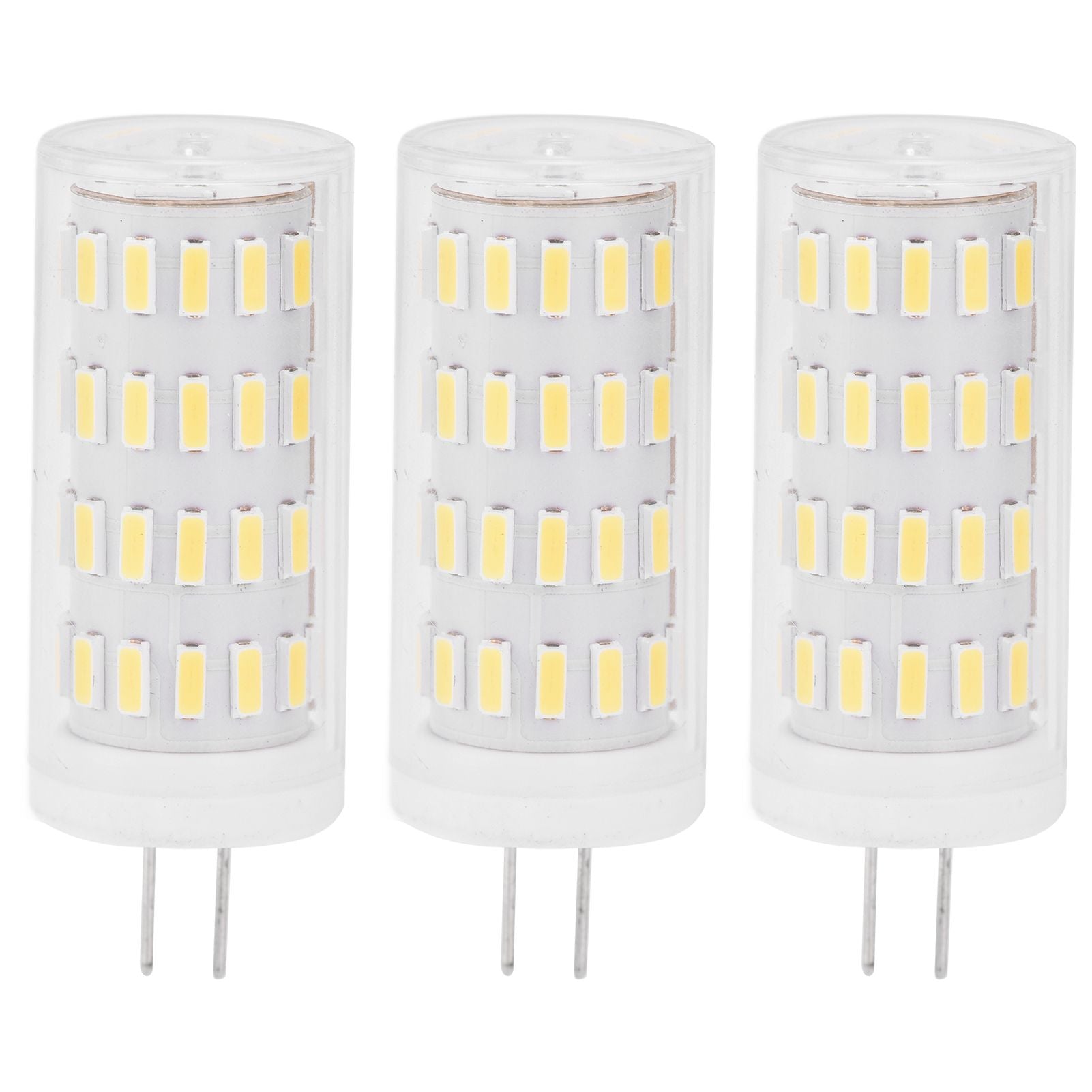 3PCS G4 LED Bulb 5W T3 JC Type Double Pin Base AC DC12‑24V Dimmable Outdoor Landscape BulbWhite Light