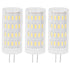 3PCS G4 LED Bulb 5W T3 JC Type Double Pin Base AC DC12‑24V Dimmable Outdoor Landscape BulbWhite Light