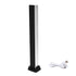 40LED RGB Rhythm Light Colorful USB Charging Light Bar Voice Control Light with Base for KTV Bar PartyWhite Shell