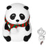 Panda Shape Tap Night Light with 7 Colors Changing USB Charging Silicone Lamp for Bedroom Children&